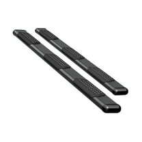 LUVERNE 584102-571529 O-Mega II 102-Inch Black Aluminum Wheel-Wheel Side Steps, Compatible with Ford F-150 Fits select: 2015-2022 FORD F150, 2023 FORD F150 SUPER CAB