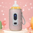 thumbnail image 3 of Lohuatrd 1 Set Bottle Warmer with Buckle LCD Screen Type-c Cable 3-level Adjustable Digital Display Baby Milk Bottle Heating Cover Daily Use, 3 of 8