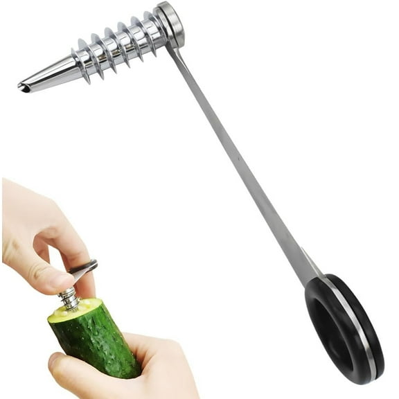 Spiral Cutter, Stainless Steel Spiral Cutter for Veggies, Spirals Cutters for Potatoes, Cucumbers, and Carrots 1PCS
