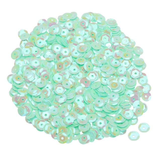 Loose Sequins,Glitter Sequins Embroidery Sequins for Jewelry Making Crafts Sewing Mint