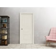 thumbnail image 2 of Sliding Pocket Door 36 x 80 inches / Mela 7001 Painted Creamy / Kit Rail Hardware / MDF Interior Bedroom Modern Doors, 2 of 4