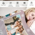thumbnail image 5 of Custom Blanket with Picture Text Customized Photo Throw Blanket for Adult, Kids Personalized Family Photo Blanket for Mom, Dad, Grandma, Grandpa, Memorial Gifts for Christmas, Anniversary, Birthday, 5 of 6