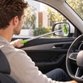 thumbnail image 3 of Side Mirror Squeegee, Car Mirror Squeegee with Retractable Handle, Portable Rearview Mirror Wiper for Rainy and Foggy Weather, Universal Car Cleaning Accessory, 3 of 3
