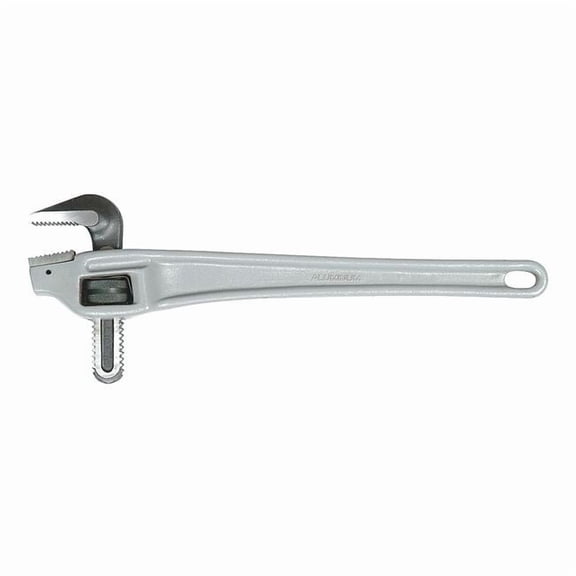 Westward 14 in L 2 in Cap. Aluminum Offset Pipe Wrench 1XJZ7