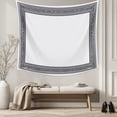 thumbnail image 5 of White Greek Key Small Tapestry for Bedroom Wall Hanging Tapestry,Geometric Greece Ancient Farmhouse Geo Ceiling Backdrop Tapestries Poster Blanket Wall Decor for Teens Room Living Room Dorm 23" x 28", 5 of 8