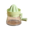 thumbnail image 2 of Manual Juicer Multifunctional Hand Juicer, Lemon Lime Squeezer with Built-in Measuring Cup and Grater, Manual Hand Squeezer Citrus Lemon Orange Juicer(Green), 2 of 8