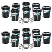 Active Aqua Root Spa 5-Gallon 8-Bucket Deep Water Culture System (2 Pack)