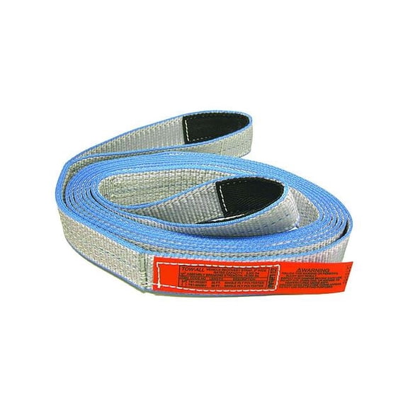 Lift-All Tow Strap,L 30 ft.,WLL 5300 lb. TS1802TX30