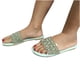 thumbnail image 4 of Sandalias planas con punta abierta y diamantes de imitación para mujer, sandalias cómodas, sandalias informales cómodas para la playa Wmkox8yii hj789, 4 of 8