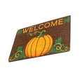 thumbnail image 1 of Naiovety Manta de felpudo de Halloween, divertida bienvenida a casa, decoraciones para puerta delantera, felpudo antideslizante para puerta, decoración Kits de decoración para fiestas Numero 3 Naiovety HA045932-03, 1 of 6