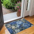 thumbnail image 2 of Pioneer Flower Floral Print Pattern Door Rugs,Washable Non Slip Door Mats Indoor,Decorative Door Mats,Entry Mat Indoor for Entrance,Bedroom,Kitchen,Bathroom,17"x30", 2 of 6