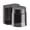 #1-Black【Wall-mounted Toothbrush Holder x1, Toothbrush Cup x1】, variant on Wall-mounted Toothbrush Rack, Adhesive No-drill Bathroom Organizer with Drainage Holes, Space-saving Modular Holder for Countertop Storage, Topliu