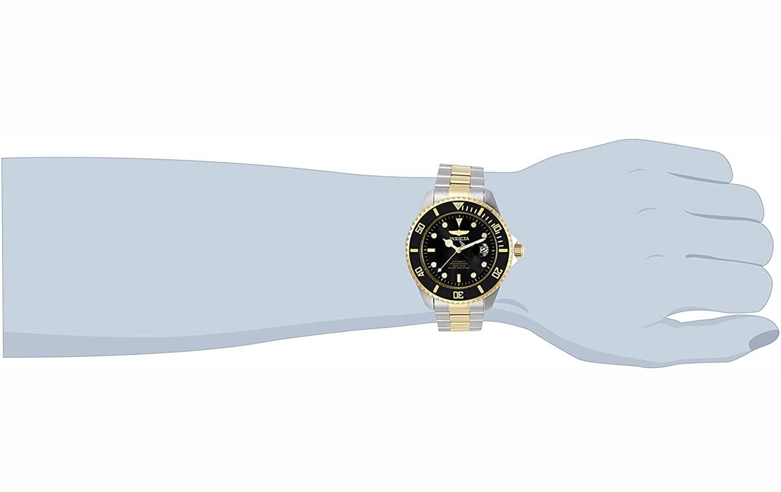 Invicta Men's Pro Diver Black Dial Watch - 34041