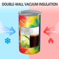 thumbnail image 2 of 20oz Coffee Tumblers Rainbow Tie Dye Mandala Pattern Stainless Steel Vacuum Insulated Travel Tumbler Coffee Cups Mug with Lid and Straw with Cleaning Brush for Cold & Hot Drinks, 2 of 5