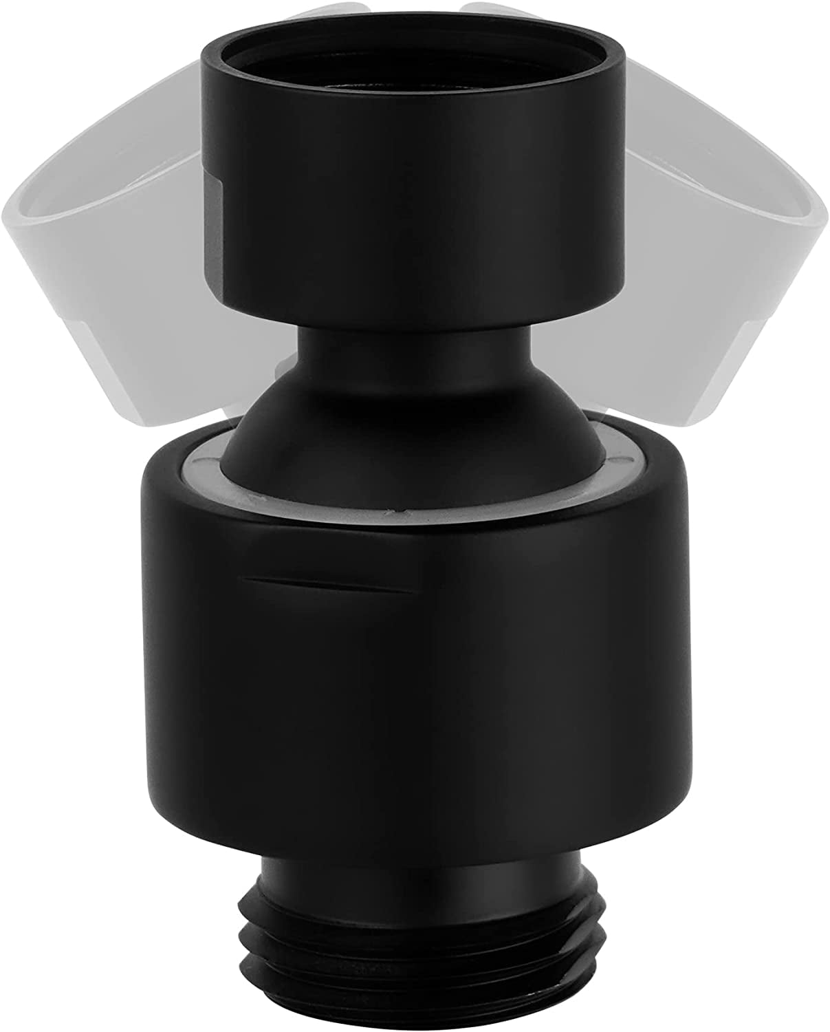 All Metal Shower Head Swivel Ball Joint Adapter, Solid Brass Adjustable