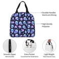 thumbnail image 3 of KLL star Skull flower crystal Print Insulated Lunch Bag Women, Reusable Cute Tote Lunch Box for Adult & Men, Leakproof Cooler Lunch Bags for Work Office Travel Picnic, 3 of 5