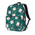 thumbnail image 2 of Goofa Halloween Ghosts Printed Backpack,Laptop Backpack,Durable Anti-Theft Travel Work Backpack,Water-resistant Backpack, 2 of 9