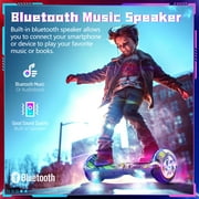 LIEAGLE Hoverboard Offroad All Terrain Flash Wheel Self Balancing Hoverboards with Bluetooth Speaker