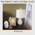 thumbnail image 5 of Oneach Retro Table Lamps for Living Room Bedroom 18.5" Farmhouse Set of 2 Nightstands Lamp Bedside Resin, 5 of 14