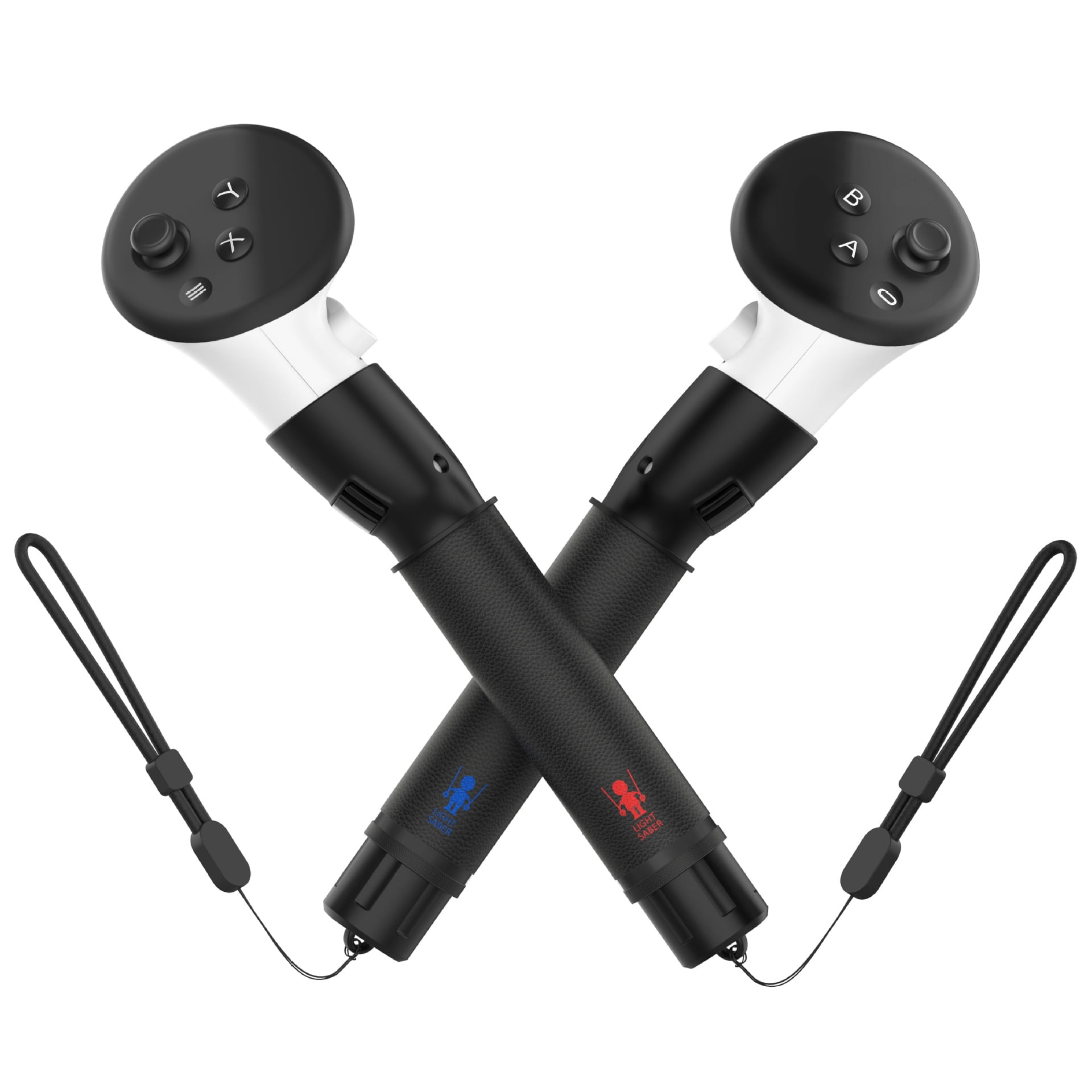 VR Handle Attachments for Meta Quest 3/Quest 3S, Long Arms