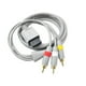 thumbnail image 4 of Cable de audio y video RCA de 3 vías Cable de TV HD Componente de cable AV para Nintendo Wii U Wii Inevent EL5597-00, 4 of 7
