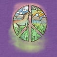 thumbnail image 2 of Girl's Lost Gods Peace and Horses  Graphic Tee Purple Berry X Large, 2 of 4