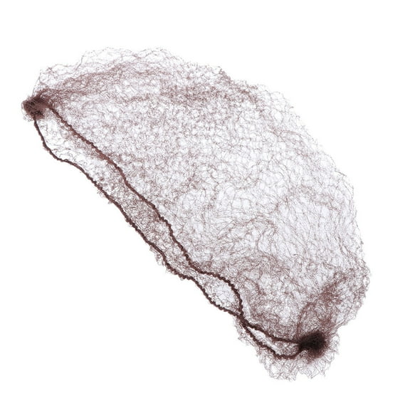 Beaupretty 100pcs Nylon Hair Nets for Ballet Bun Lightweight Dress-up Accessories for