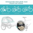 thumbnail image 4 of Angled Bike Trailer Hitch Coupler for Most Bike Trailers, 2 Bike Trailer Hitch Coupler, 4 of 5