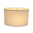 thumbnail image 4 of Aspen Creative 37041 Transitional Oval Hardback Shaped Spider Construction Lamp Shade in Off-White, 16 1/2" wide (9 1/2" + 16 1/2") x (9 1/2" +x 16 1/2") x 11", 4 of 6