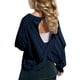 thumbnail image 2 of Cowsor Long-Sleeve T-Shirt – Girl's Backless Yoga Sports Top, Versatile Athletic Apparel for Girls, 2 of 7
