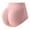 Pink, variant on Women Lifter Shapewear - Seamless Enhancer Pants - Removable Pads - Nylon Spandex - S-XL - Body Sculpting Underwear for Curves