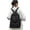 Black, variant on Backpacks for Girls Minimalist Student Backpack Casual Daypack for School Commute Travel Ergonomic Design Black One Size