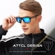 thumbnail image 2 of Gafas de sol polarizadas ATTCL para hombres con montura hexagonal, 2 of 7