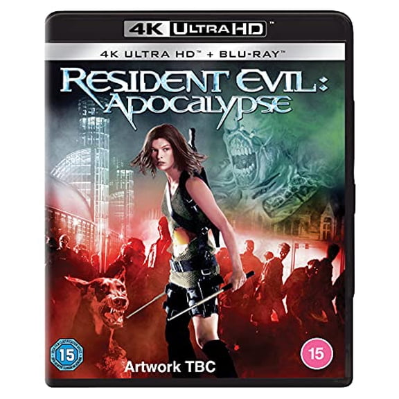 Resident Evil: Apocalypse (4K Ultra HD) Sandrine Holt Jared Harris Razaaq Adoti Mike Epps