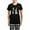 With Checker Pant, variant on CafePress - Frankenstein & Bride - Women's Short Sleeve Print T-Shirt and Pants Dark Cotton Pajama Set