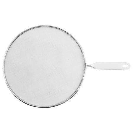

Weierla Skillet Splatter Shield Fine Mesh Oil Guard Handle Cooking Pot Cover Splatter Screen for Frying Pan 43.50X29.00X0.30CM
