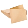 thumbnail image 1 of Uxcell 100Pcs Bolsas de Papel Kraft para Sándwich, 6.7 x 6.7 Pulgadas Bolsas de Papel para Galletas a Prueba de Grasa de Apertura Doble, Marrón, 1 of 6