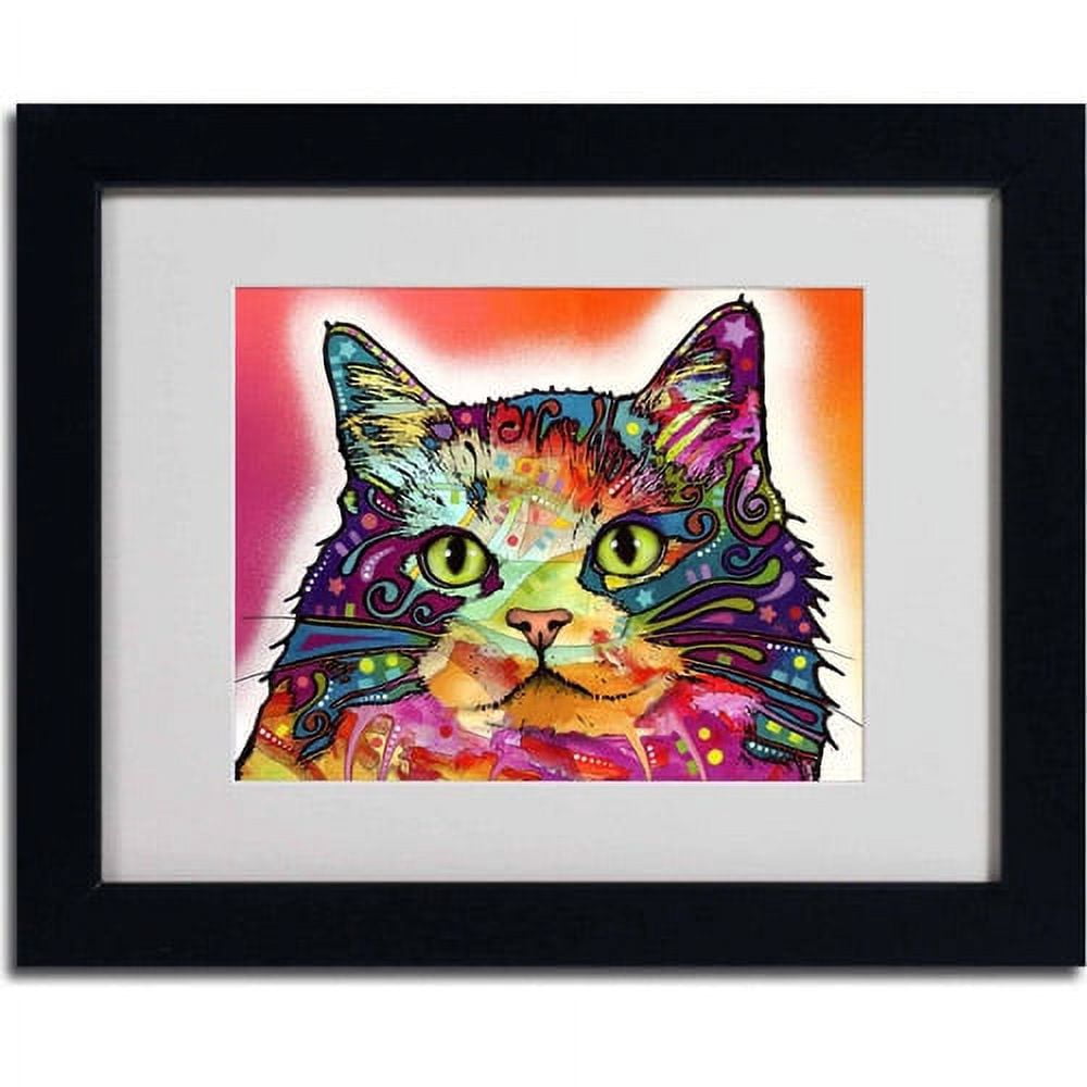Trademark Fine Art "Ragamuffin" Canvas Art by Dean Russo, Black Frame