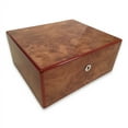 Diamond Crown Wesley 40Cigar Desktop Humidor St. James Series