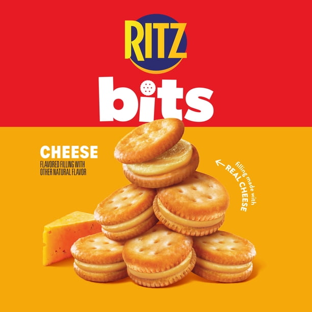 RITZ Bits Cheese (4pk) - Snack wafers for catering services