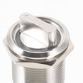 thumbnail image 5 of FUTUREORYY Plated Silver Marine Metal Push Button with Light Momentary High Top Switch for Fan Control, 5 of 5