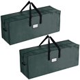 thumbnail image 1 of Elf Stor Bag for Christmas Tree Storage, (2) Large Bags - Green, 1 of 6