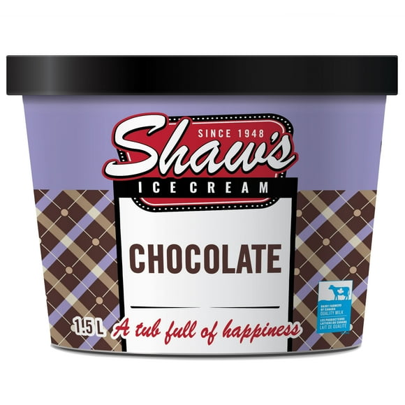 Shaw's CHOCOLATE Ice Cream 1.5L, CHOCOLATE Ice Cream