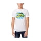 thumbnail image 1 of Univibe - Camiseta gráfica para hombre, color blanco, pequeña, 1 of 1