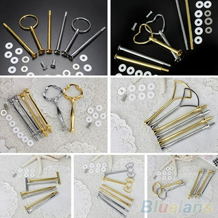 

Windfall Multi-Style 2 Or 3 Tier Cake Stand Fittings Hardware Holder for Wedding and Party