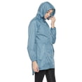 thumbnail image 3 of Equine Couture Element Rain Jacket - Stone Blue - S, 3 of 6