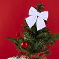 thumbnail image 6 of YIKA Christmas Tree Topper Bow For Christmas Holiday Parties Indoor Outdoor Home Decorations Christmas Bows And Ribbons, 6 of 7