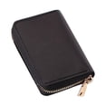 thumbnail image 1 of Monedero Clip de PU cuero Zulema negro, 1 of 8