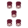 thumbnail image 3 of relayinert Stylish Cat Paw Gaming Mouse Mat Wrist Protection Non-slide Base Safe Cute DS-013 wine red 5Set, 3 of 6