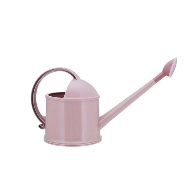 Yuarrent Regadera de gran capacidad de 3,5 l para plantas, flores, hierbas, jardín, botella con pulverizador, tetera para plantar, hogar, Jardín y Patio Rosado